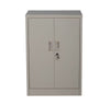 Half-Height Double Door Steel Stationery Cabinet for organized office storage.