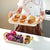3-Piece Rectangular Plastic Serving Tray Set
