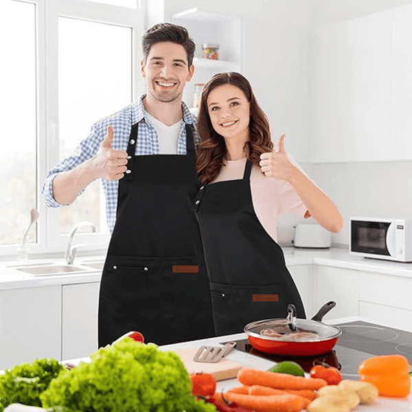 Waterproof Kitchen Apron with Pockets