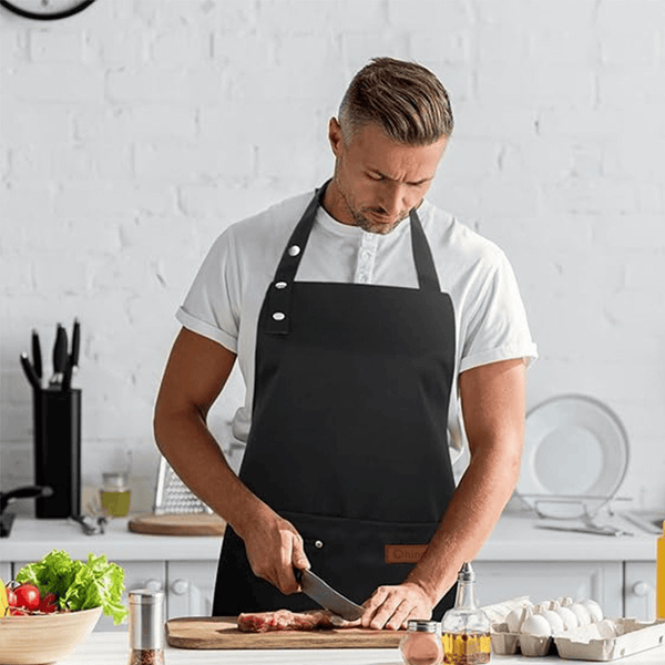 Waterproof Kitchen Apron with Pockets
