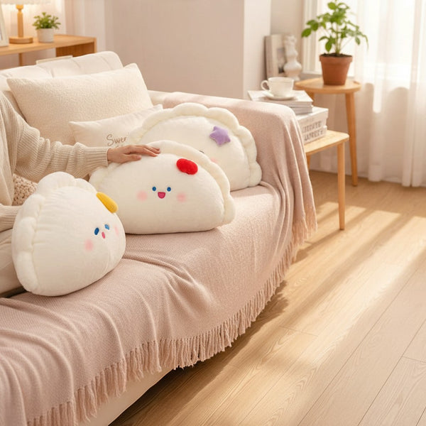 Dumpling Plush Throw Pillow
