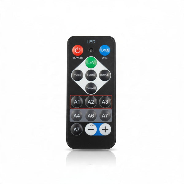 Dual-Aperture Laser LED Ambient Party Light