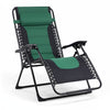 Folding Patio Recliner Chair with Adjustable Headrest