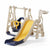 Slide and Swing Playset for Toddlers