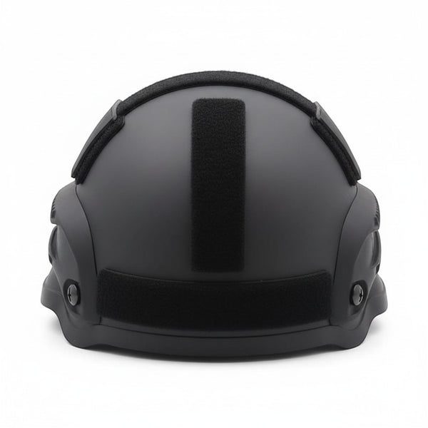 Back view of a Military-Style Tactical Helmet showcasing its sleek design and tactical features.