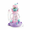 Childrens DIY Bead Spinner & Bracelet-Making Station with colorful beads and accessories.