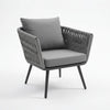 4-Piece Outdoor Patio Lounge Set with Coffee Table