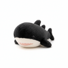 35 CM Plush Shark Soft Toy 50 CM Plush Shark Soft Toy, a cuddly black plush shark for children's play and bedroom decor.