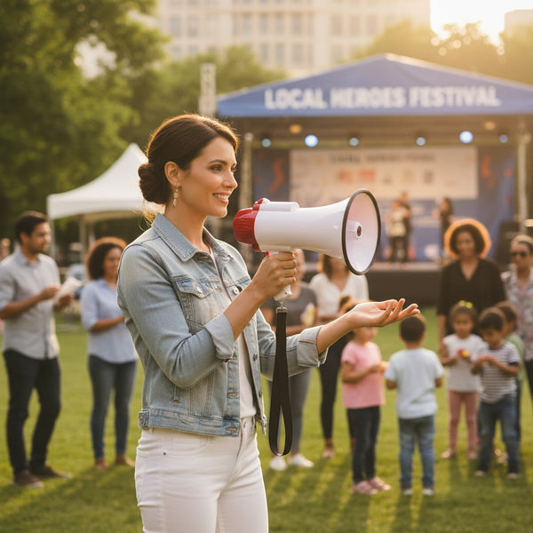 10W Handheld Folding Megaphone