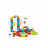 Magnetic Vehicle Track Toy Set with colorful connecting track pieces and road-themed accessories.