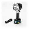 Rechargeable LED Torch with USB charging cable, perfect for portable illumination and outdoor activities.