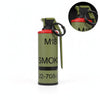 Bomb-Shaped Novelty Lighter with grenade design, featuring M18 markings and safety ring.
