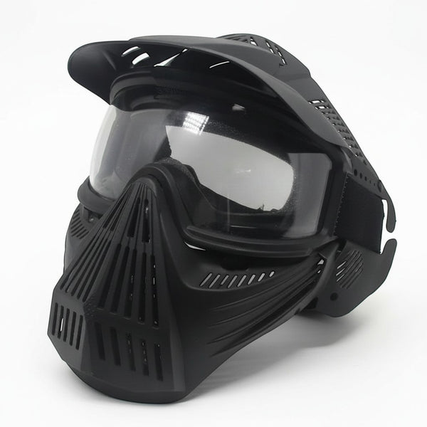 Paintball Shooting Protective Helmet providing full head and face coverage for paintball and shooting sports.