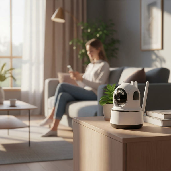 Indoor Wireless Pan-Tilt Smart Wi-Fi Security Camera