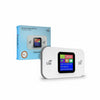 Wireless Portable Wi-Fi Router with screen display and packaging for convenient connectivity.