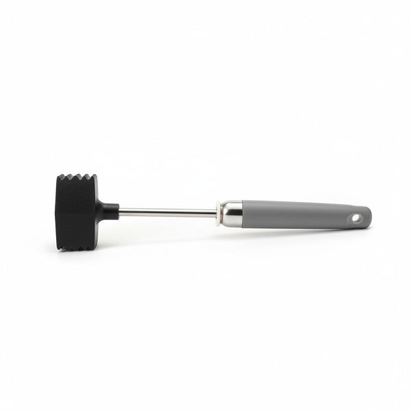 Meat Tenderizer Hammer on a white background, perfect for preparing meat before cooking.