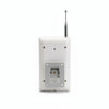 Back view of 433MHz Wireless PIR Motion Detector Unit with antenna and mounting plate.