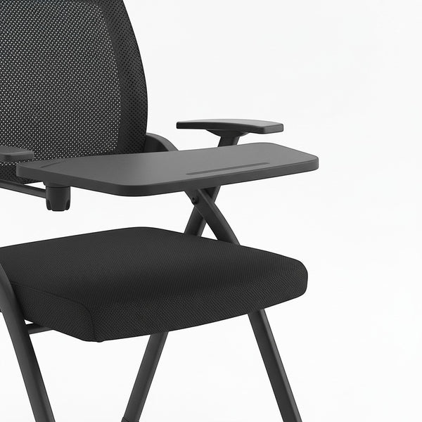 Ergonomic Mesh Training Chair with Folding Writing Tablet