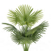 Artificial Palm Tree in Nursery Pot with lush green fronds for tropical indoor decor.
