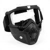 Tactical Motorcycle and Sports Face Mask with Goggles