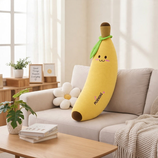 Ice Bean Banana Pillow