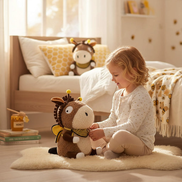 Honey Donkey Plush Toy