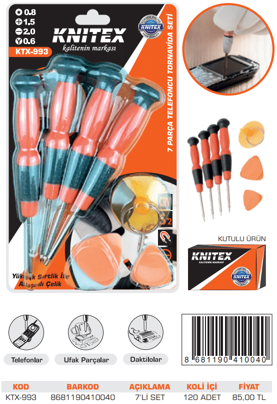 Perfect Dealz Screwdriver Set 7 Pieces