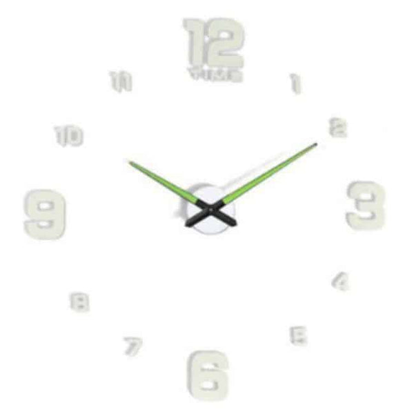 Perfect Dealz 3D DIY Wall Clock Silent Quartz Luminous