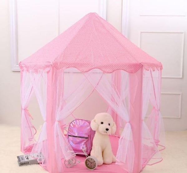 Kids Prince Princess Castle Play Tent image 1