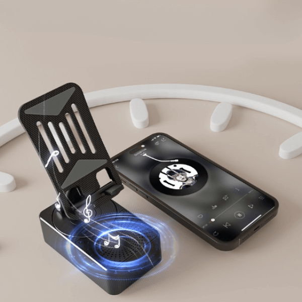 Perfect Dealz 3 in 1 Mobile Phone Bracket with Speaker and Power Supply