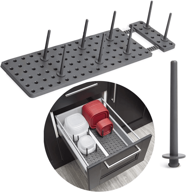 Perfect Dealz Space Saving Drain Rack Organizer