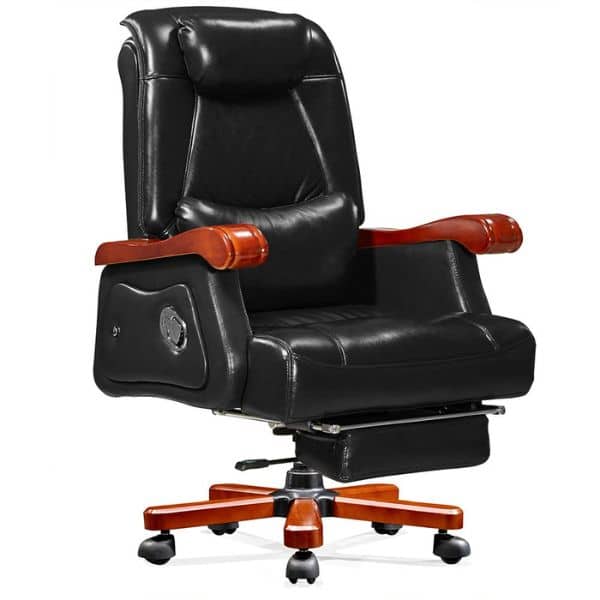 Perfect Dealz Executive Chair with Built-In Leg Rest