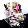 Cosmetic Storage Box With 1 Large and 3 Small Drawers image 0