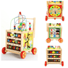 Kids Wooden Educational Walker image 2