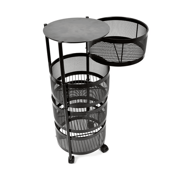 Perfect Dealz Rotating 4 Layer Vegetable Floor Rack