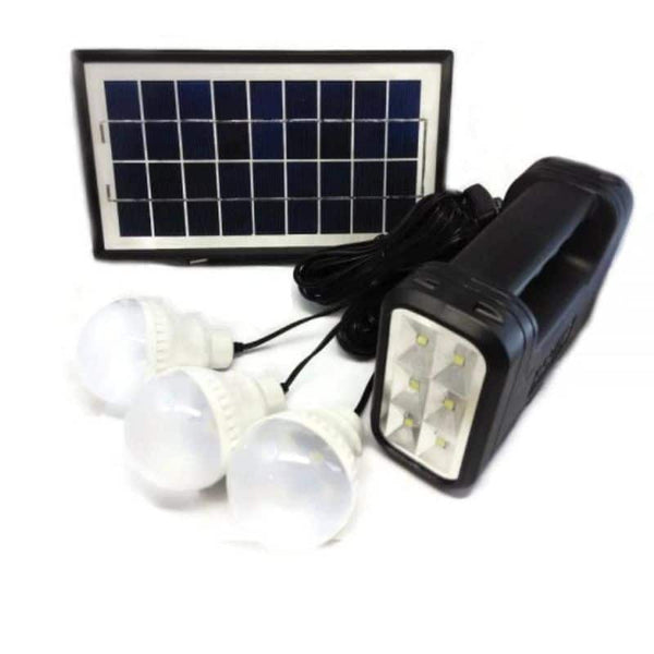 Portable Solar-Charged Light Kit System image 1