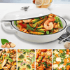 Perfect Dealz 30cm Premium Cast Iron Casserole Pot with Lid