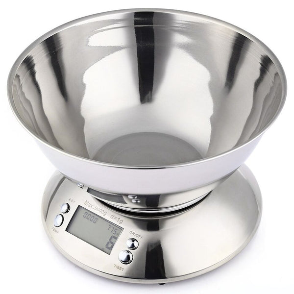 Digital Kitchen Scale Bowl with Timer image 1