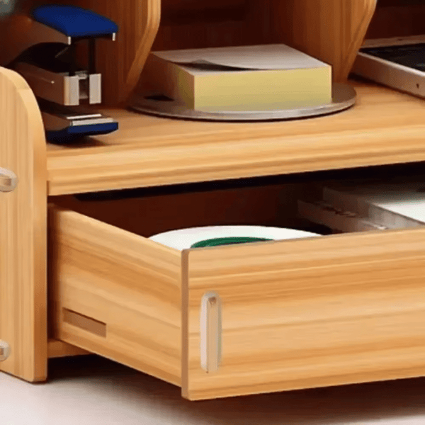 Perfect Dealz DIY Wooden Desktop Pen Holder and Drawer