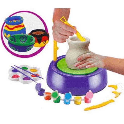 Perfect Dealz Creative Spin Art & Pottery Studio Set