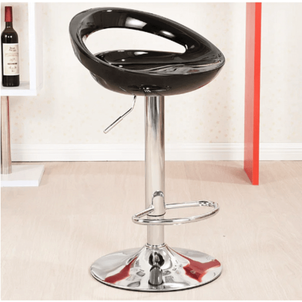 Perfect Dealz Set of 5 Round Acrylic Bar Stool with Chrome Base