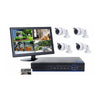AHD4 Channel CCTV Security System with Internet image 0