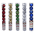 Perfect Dealz Festive Christmas Tree Baubles – 8-Piece Tube (4cm)