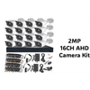 2MP 16 Channel ADH CCTV Camera Kit image 0