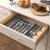Perfect Dealz Plastic Expandable Cutlery Drawer Organizer