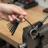 10 Piece Keychain Hex Key Allen Wrench