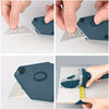 Professional Gypsum Board and Woodworking Cutting Tool in use, demonstrating precision cutting and measuring techniques.