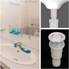 Perfect Dealz Surface Basin Waste Flip Top Basin Drain Unslotted Sink Plug 30mm