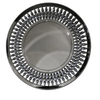 Perfect Dealz Elegant Crystal Teardrop Round Wall Mirror