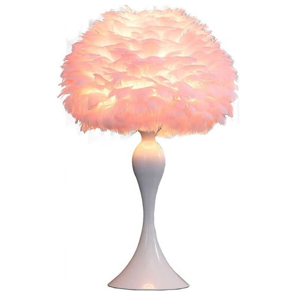 Perfect Dealz Feather Table Lamp